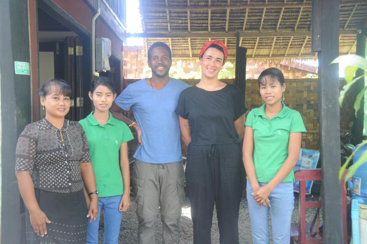 Ngwe Saung Garden Guest House หง่วยวง ภายนอก รูปภาพ